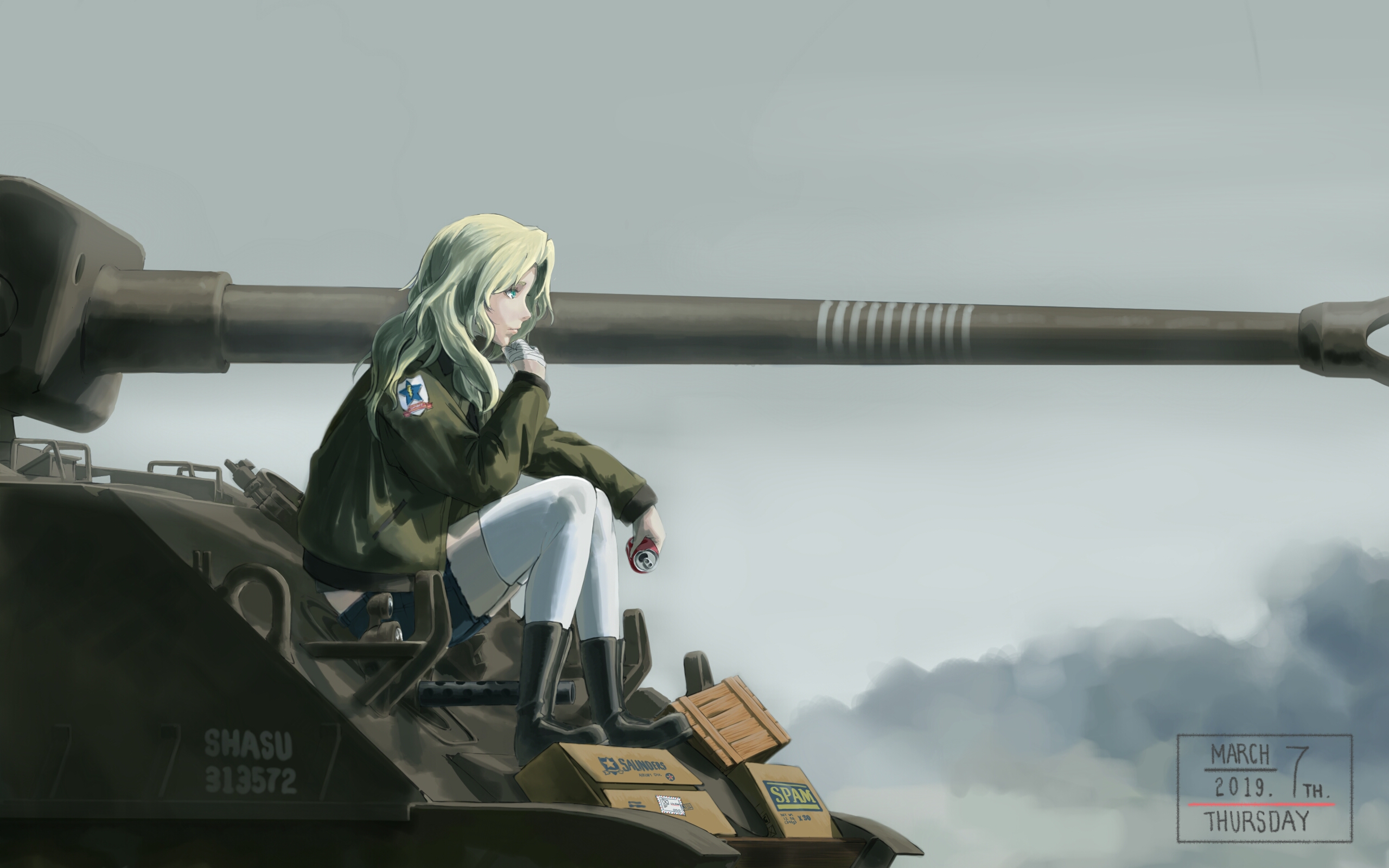 Kay (GIRLS und PANZER) Zerochan Anime Image Board