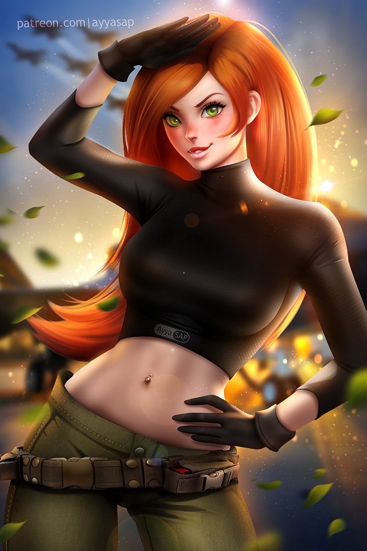 Kimberly Ann Possible Kim Possible Mobile Wallpaper by AyyaSAP