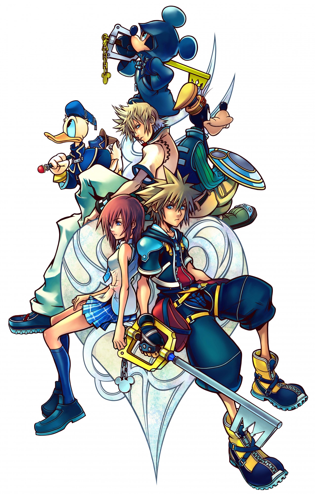 Kingdom Hearts II Mobile Wallpaper by Nomura Tetsuya 9487 Zerochan