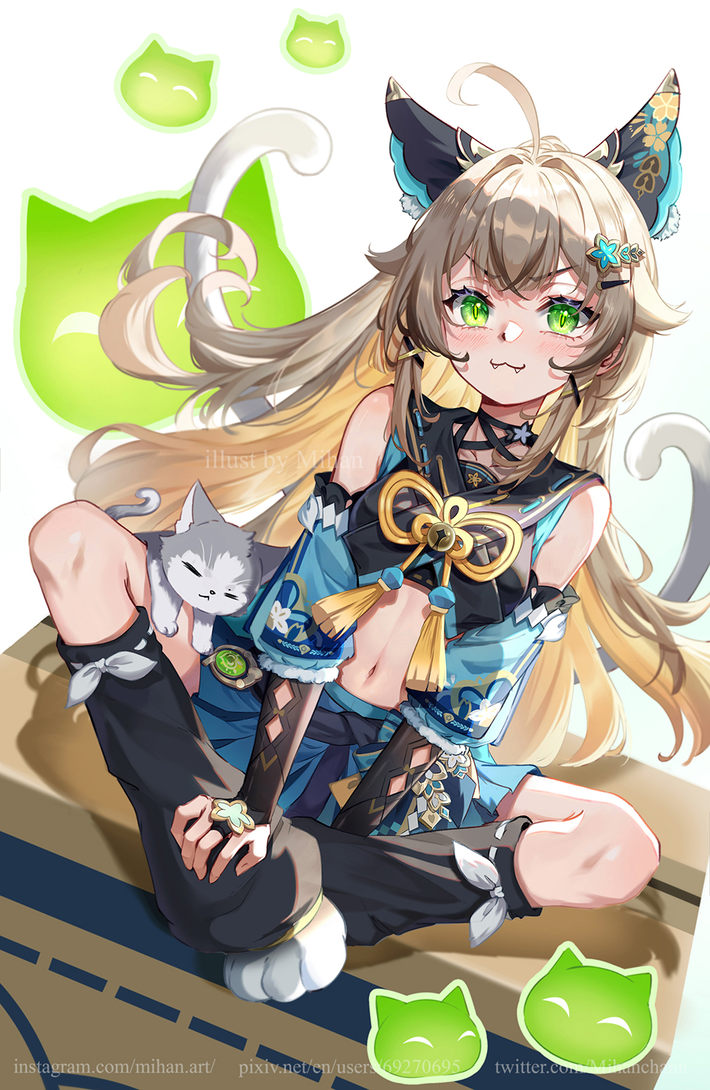 Kirara (Genshin Impact) Image by Mihan #3957387 - Zerochan Anime Image