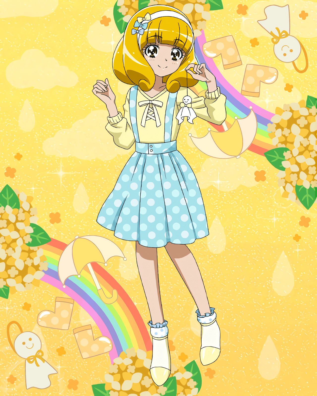 Kise Yayoi - Smile Precure! - Mobile Wallpaper by Bandai Namco