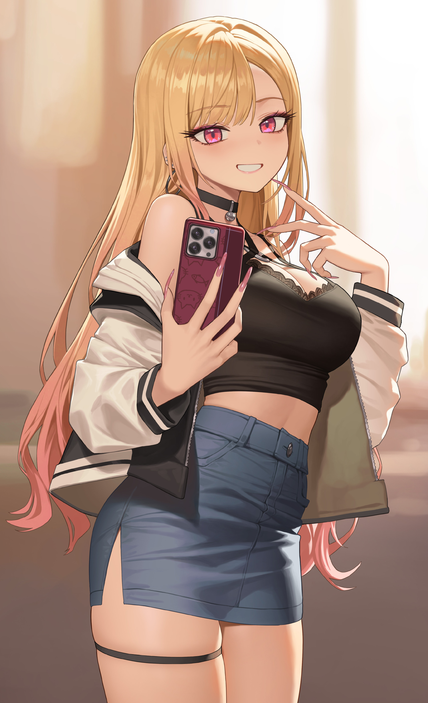 Kitagawa Marin - Sono Bisque Doll wa Koi wo Suru - Mobile Wallpaper by