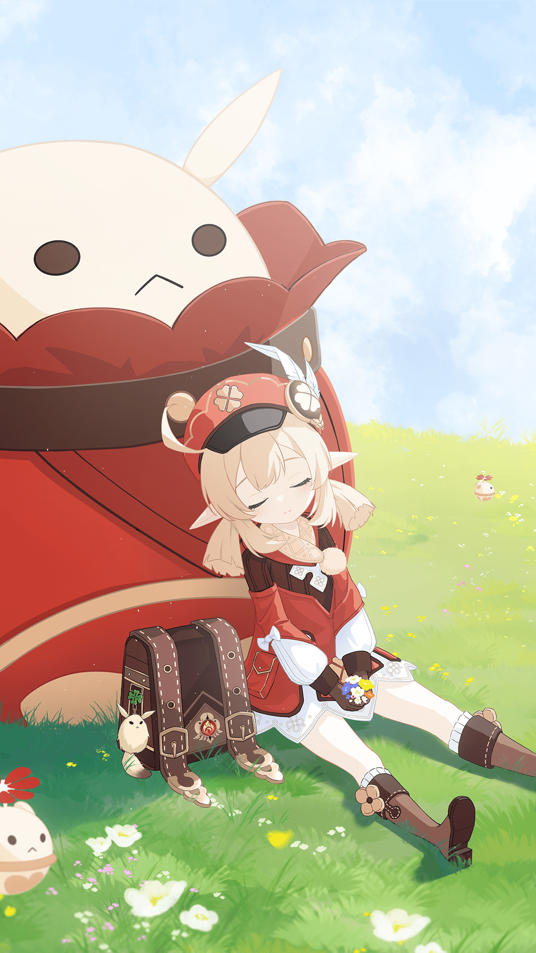 Klee Genshin Impact Mobile Wallpaper by Pixiv Id 15045819 3704437