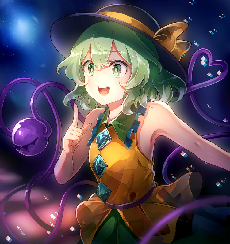 Komeiji Koishi (Koishi Komeiji) Touhou Image by 60mai 3053268