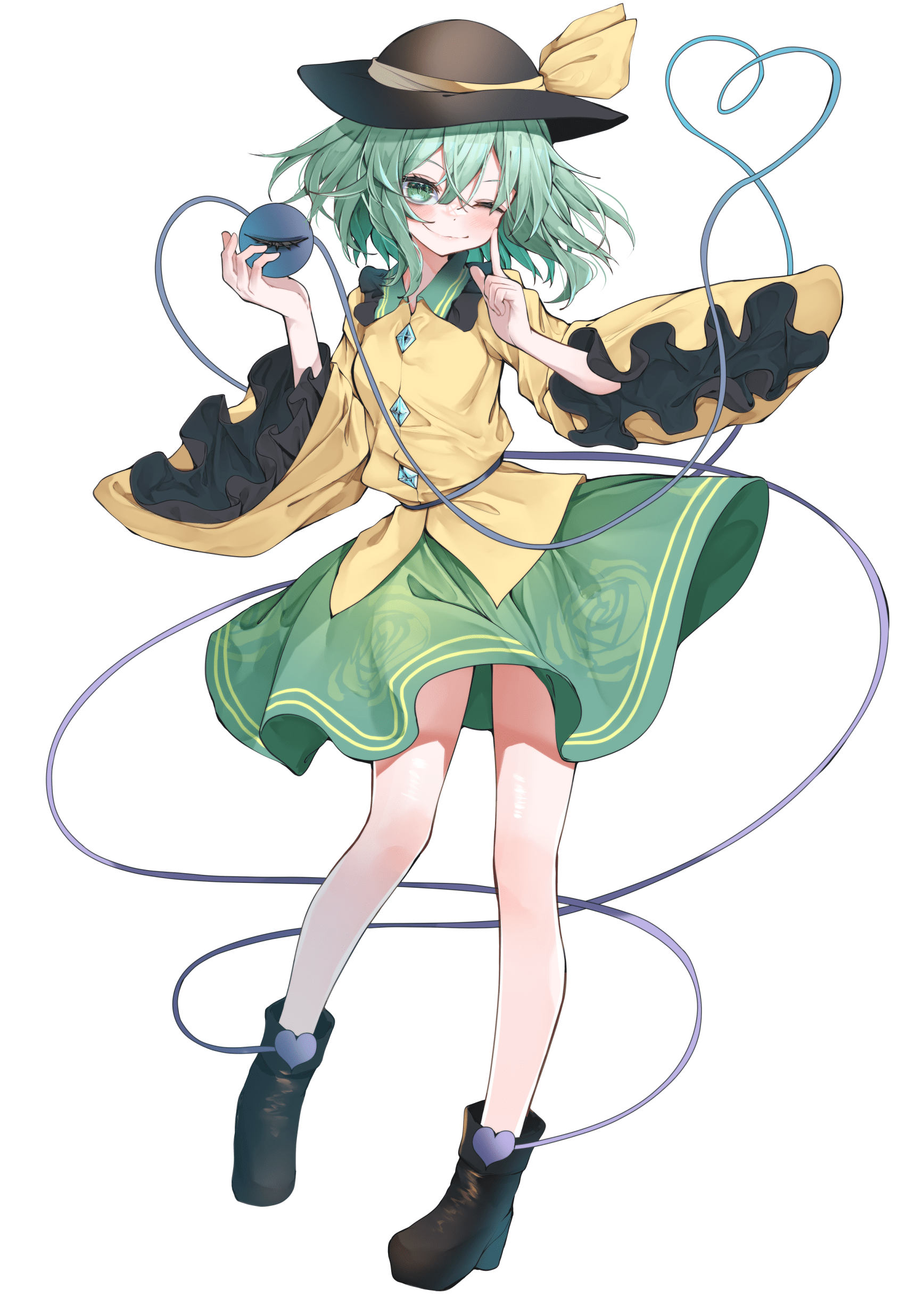 Komeiji Koishi (Koishi Komeiji) Touhou Image by Tsune 3919259