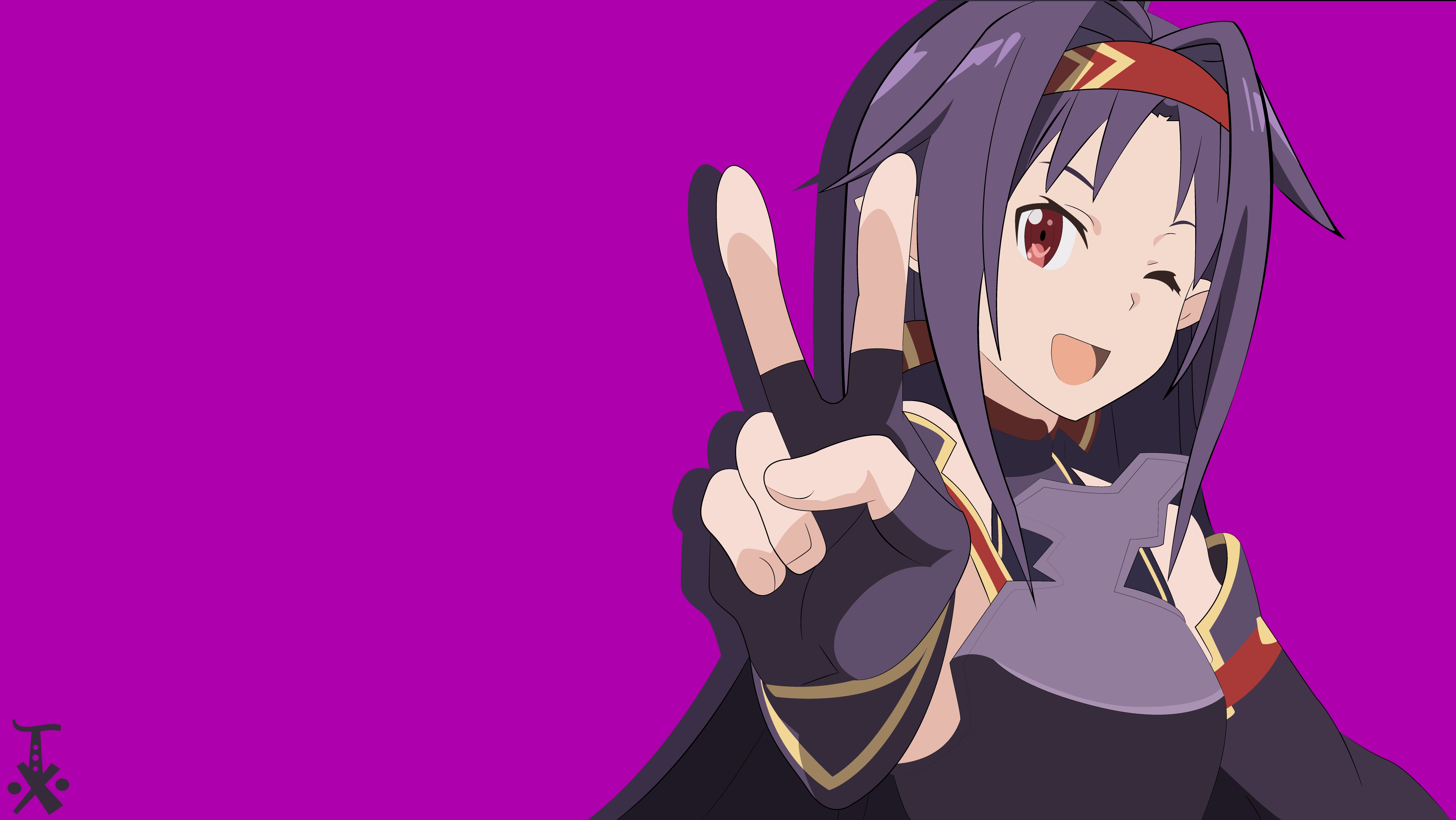 Konno Yuuki Sword Art Online HD Wallpaper 1806977 Zerochan Anime