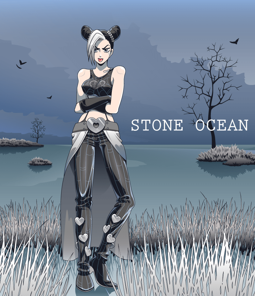 Kuujou Jolyne Stone Ocean Image by Pixiv Id 5407054 2185478