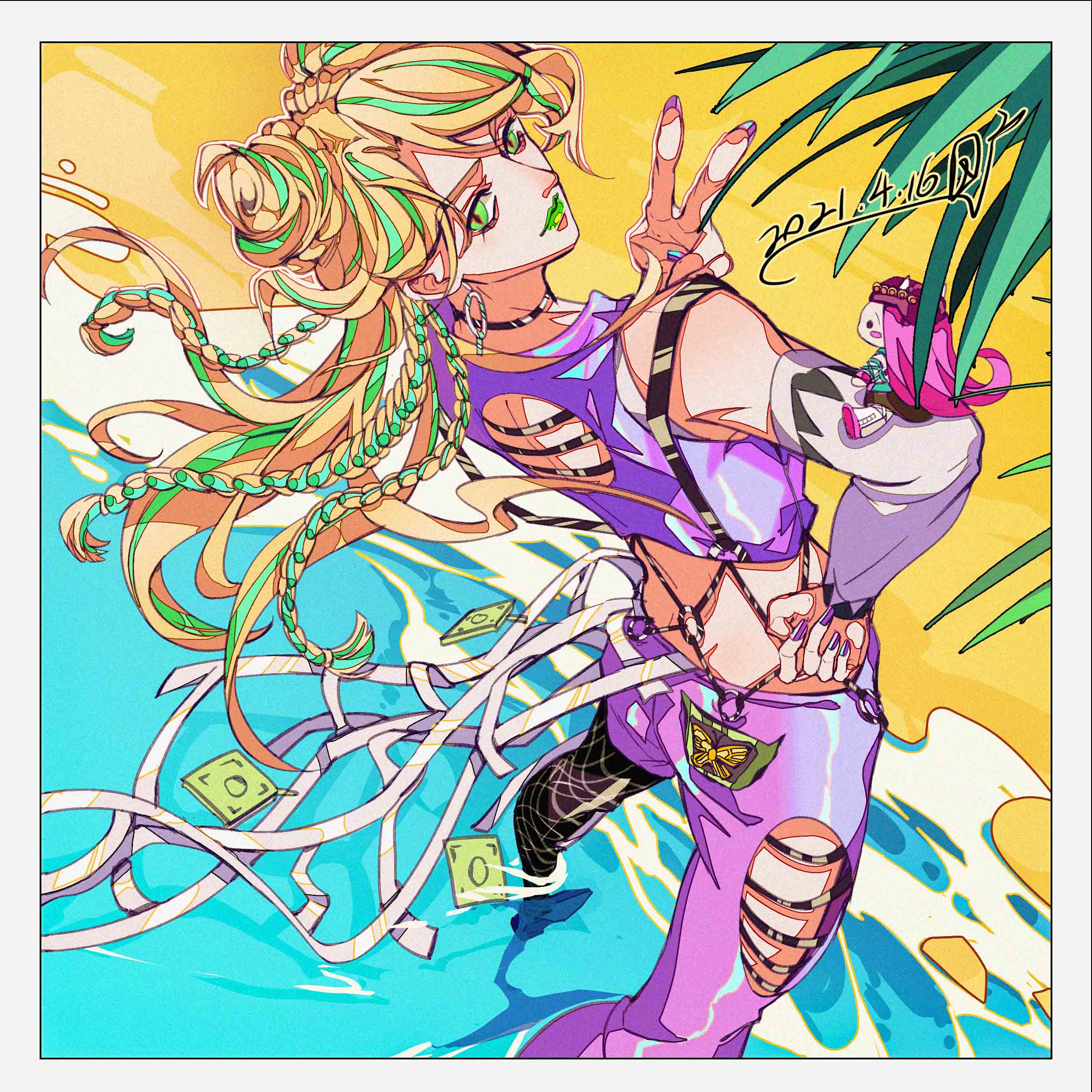 Kuujou Jolyne Stone Ocean Image by Yukmomo 3299775 Zerochan