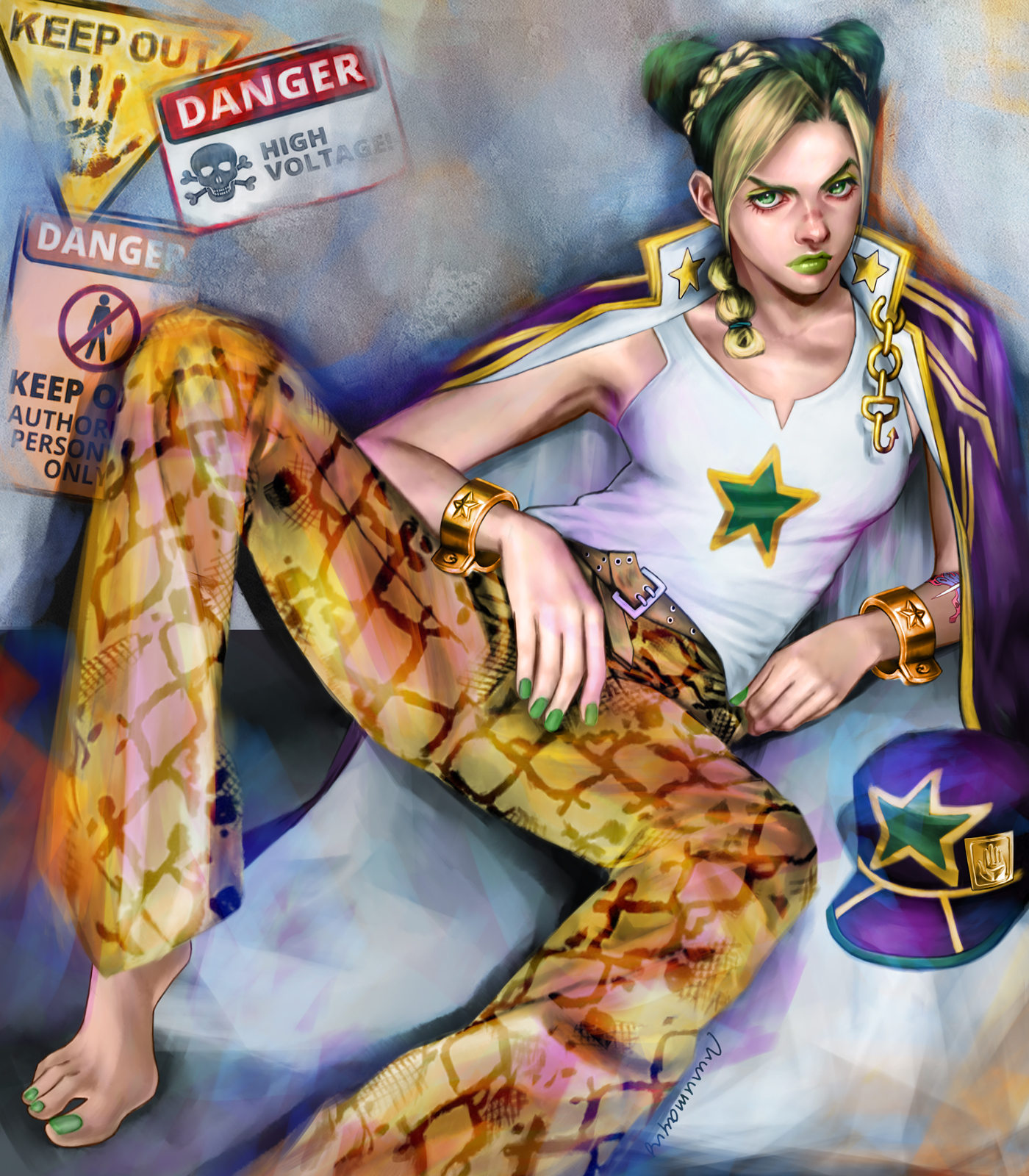 Kuujou Jolyne Stone Ocean Image by nurumayuart 3519580 Zerochan