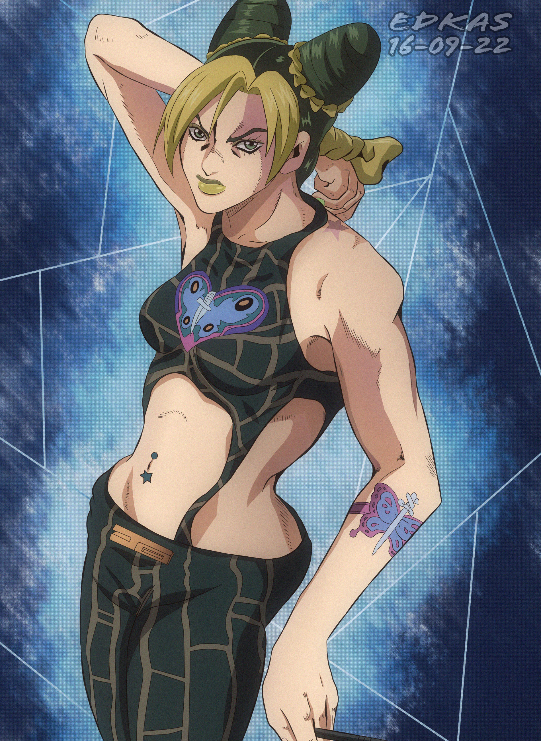 Kuujou Jolyne Stone Ocean Image by Edkas 3758437 Zerochan Anime