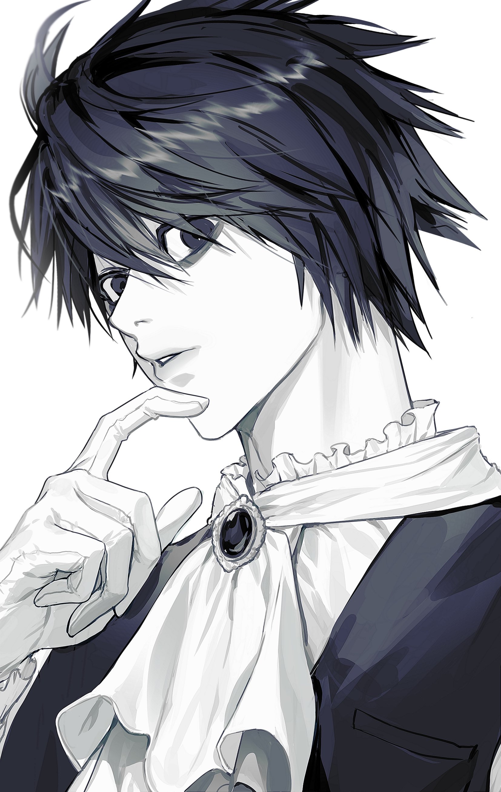 L Lawliet DEATH NOTE Image by eoseo 4078398 Zerochan Anime Image