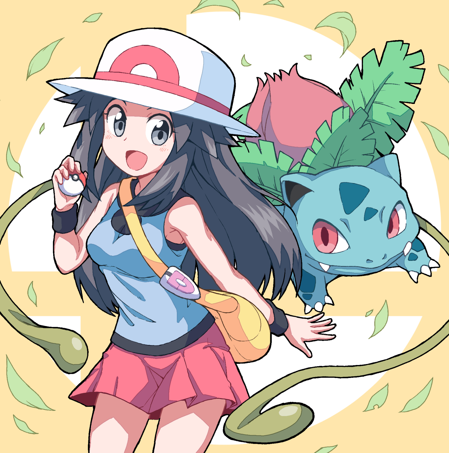 Leaf (Pokémon) Pokémon Red & Green Zerochan Anime