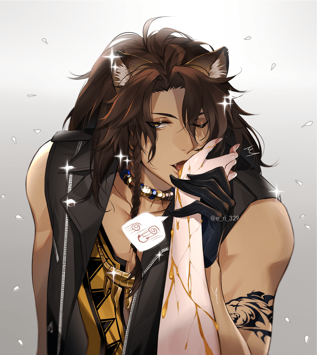 Leona Kingscholar Twisted Wonderland Image by Eri (eriimyon