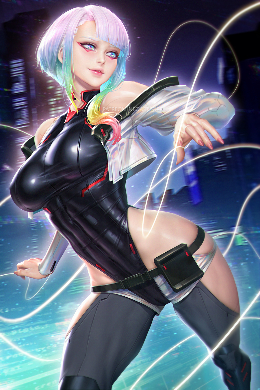 Lucyna Kushinada - Cyberpunk: Edgerunners - Image by NeoArtCorE #3761829 - Zerochan Anime Image