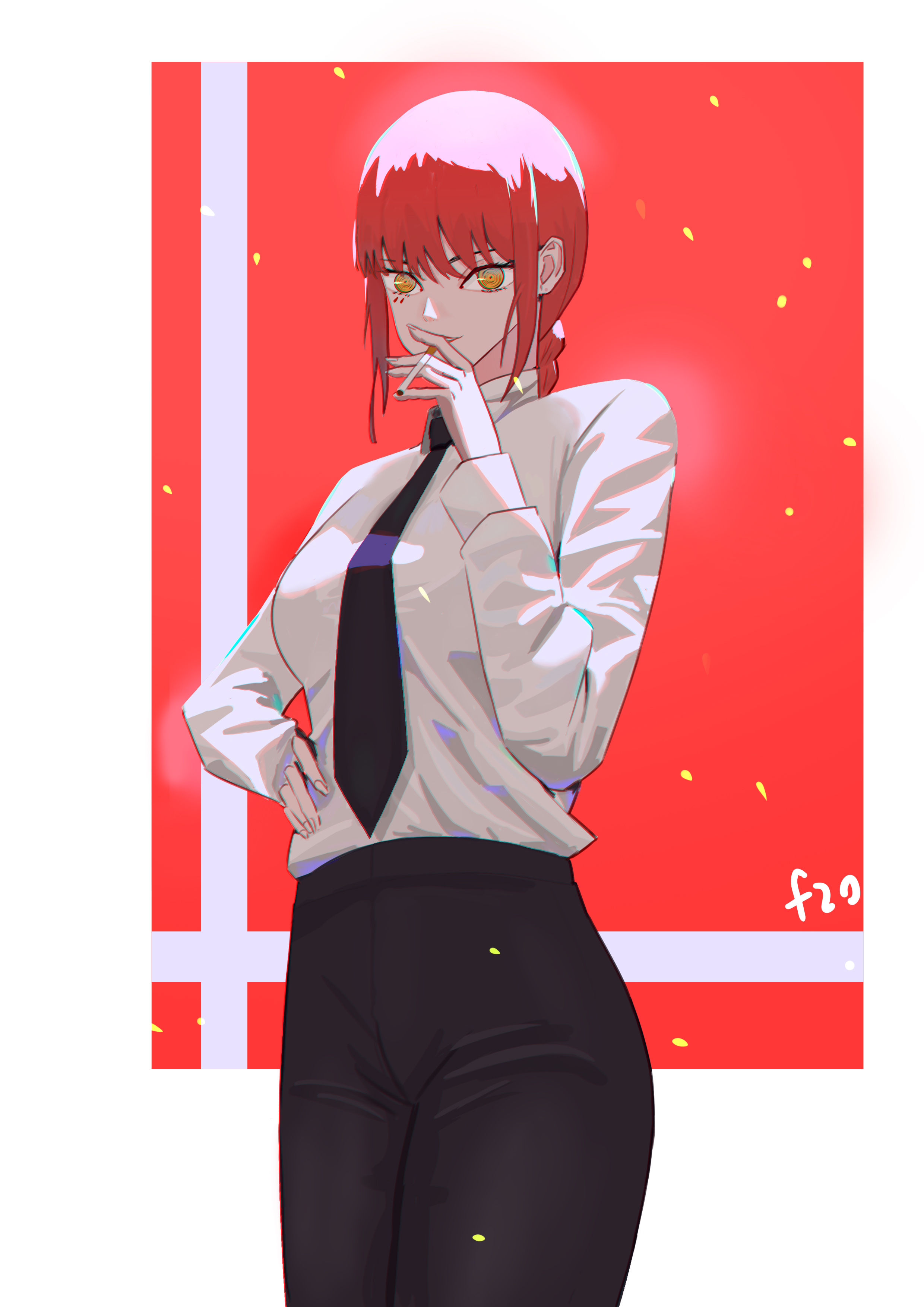 Makima Chainsaw Man Mobile Wallpaper by f20 3386400 Zerochan Anime Image Board