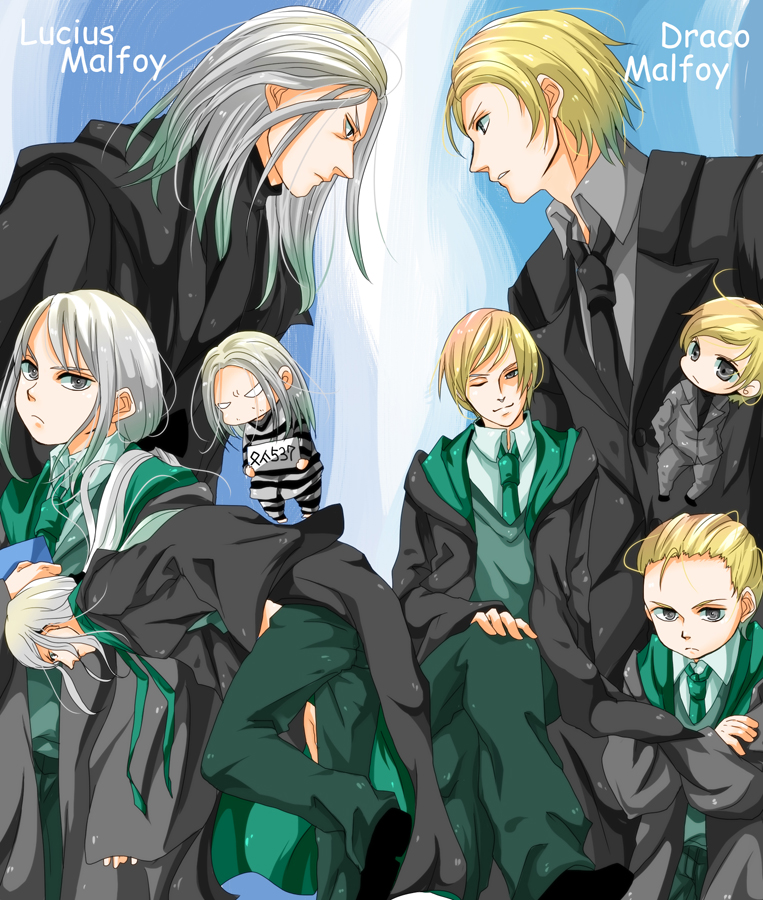 Malfoy Family Harry Potter Image by Pixiv Id 1349987 758269