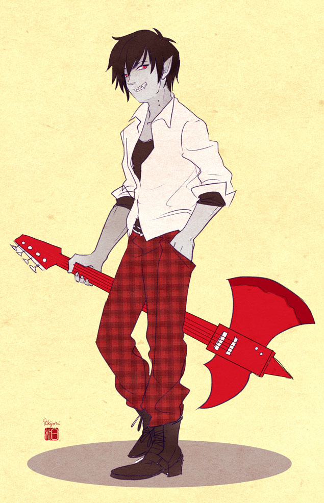 Marshall Lee the Vampire King Adventure Time Image by Chishire