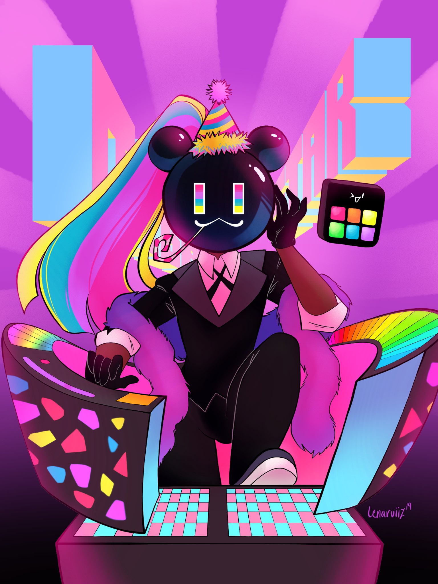 Megastar DJ Cookie Image by lenaruiiz 2960182 Zerochan Anime