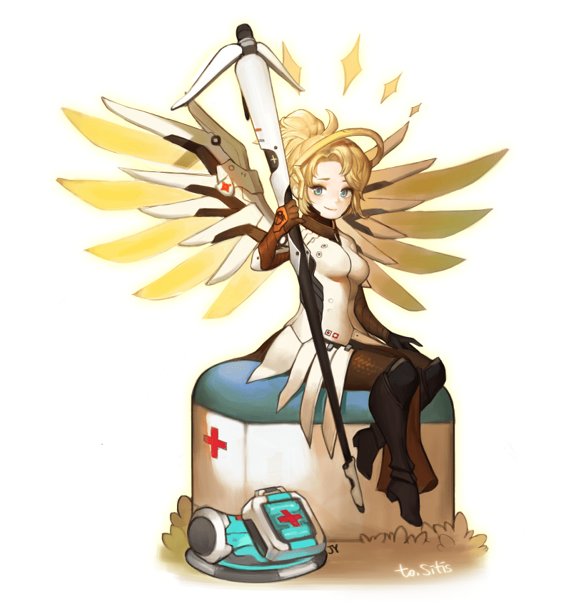 Mercy Overwatch Image 2134278 Zerochan Anime Image Board