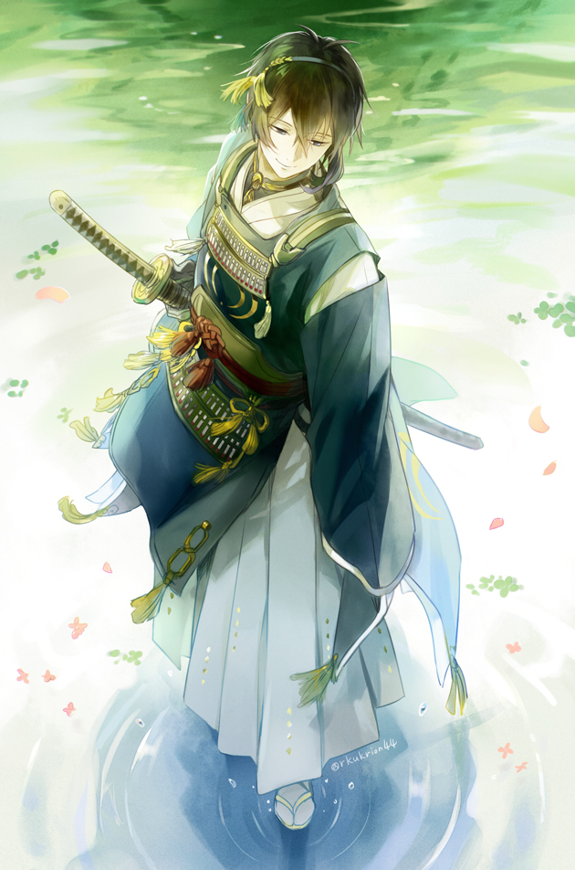 Mikazuki Munechika Touken Ranbu Mobile Wallpaper