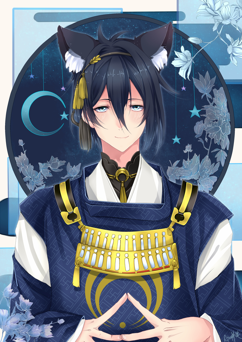 Mikazuki Munechika Touken Ranbu Mobile Wallpaper