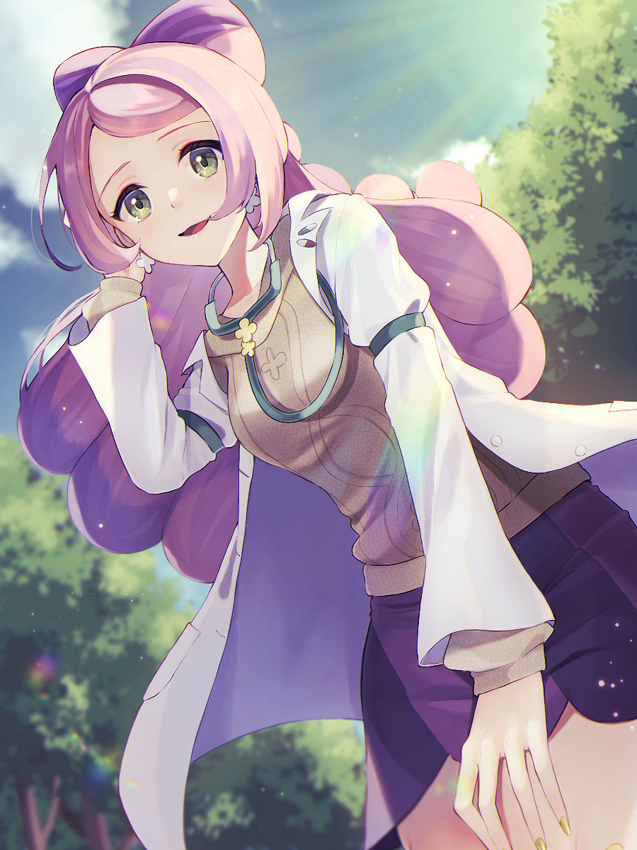 Mimosa (Pokémon) - Pokémon Scarlet & Violet - Image by hamburg oniku