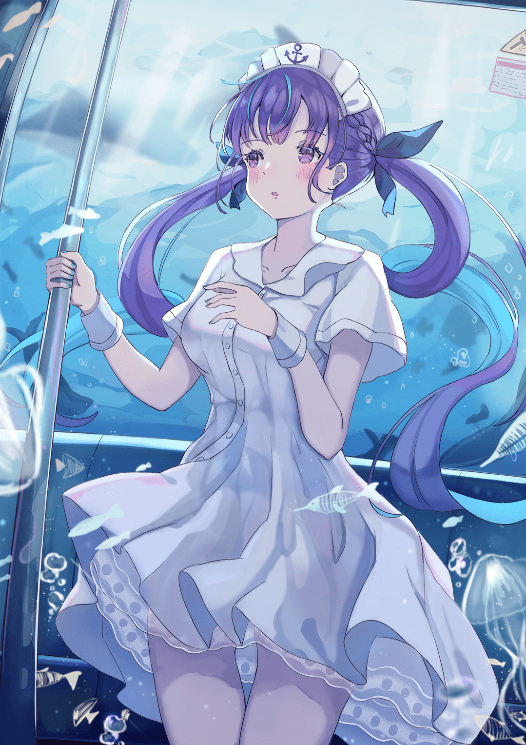 Minato Aqua Wallpaper 4K