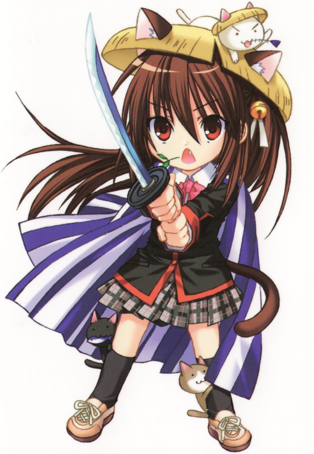Natsume Rin (Rin Natsume) Little Busters! Image by Naga 19801