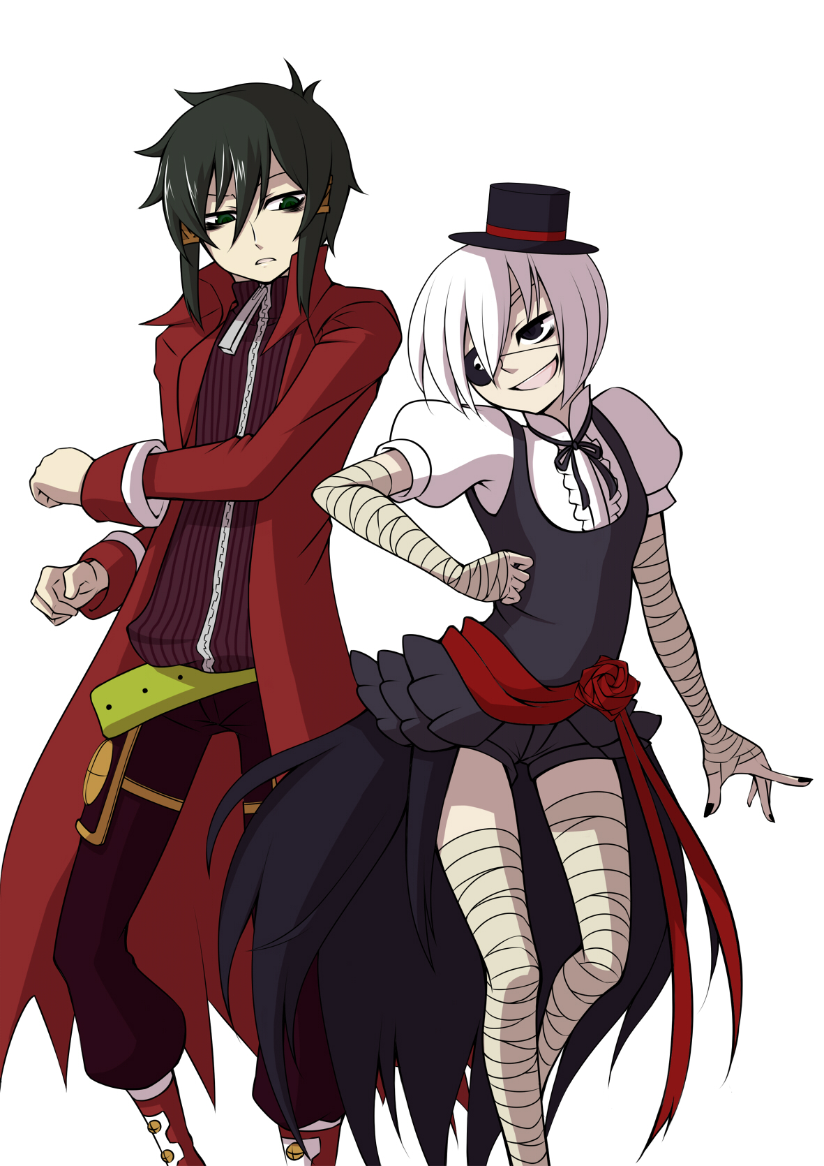 Red Coat Anime Han Coats