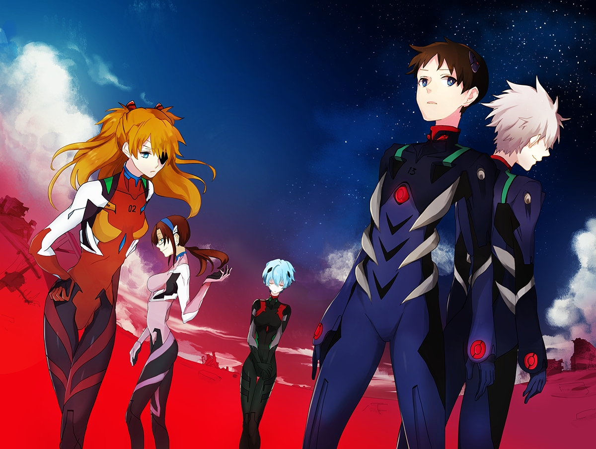 Neon Genesis Evangelion Yoshiyuki Sadamoto Image by Pixiv Id 5833306 1484446 Zerochan