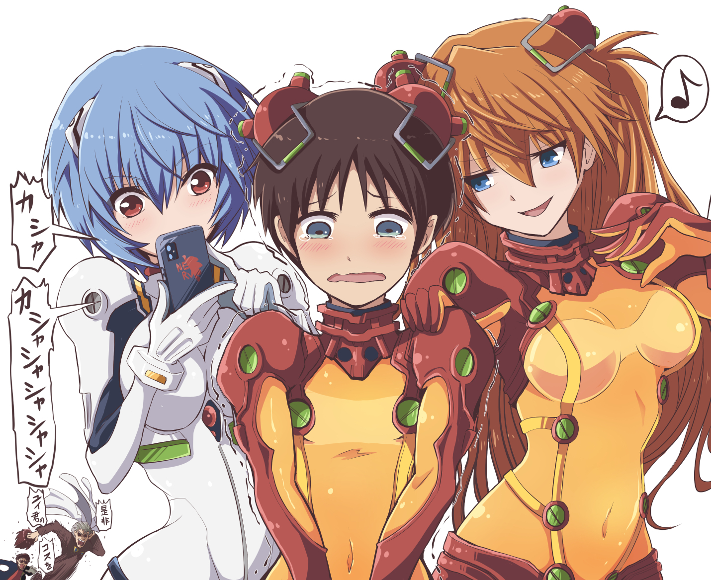 Neon Genesis Evangelion - Yoshiyuki Sadamoto - Image by takanasu05