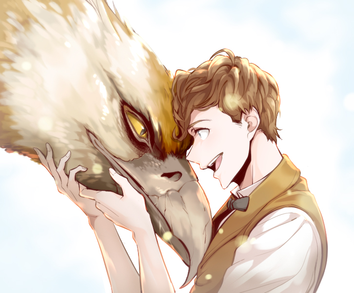 Newt Scamander Fantastic Beasts and Where to Find Them Zerochan