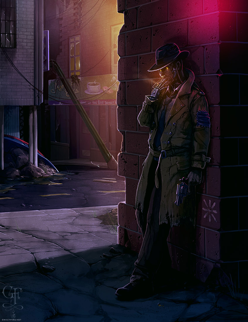 Nick Valentine Fallout Image by Ghostfire 2852141 Zerochan Anime