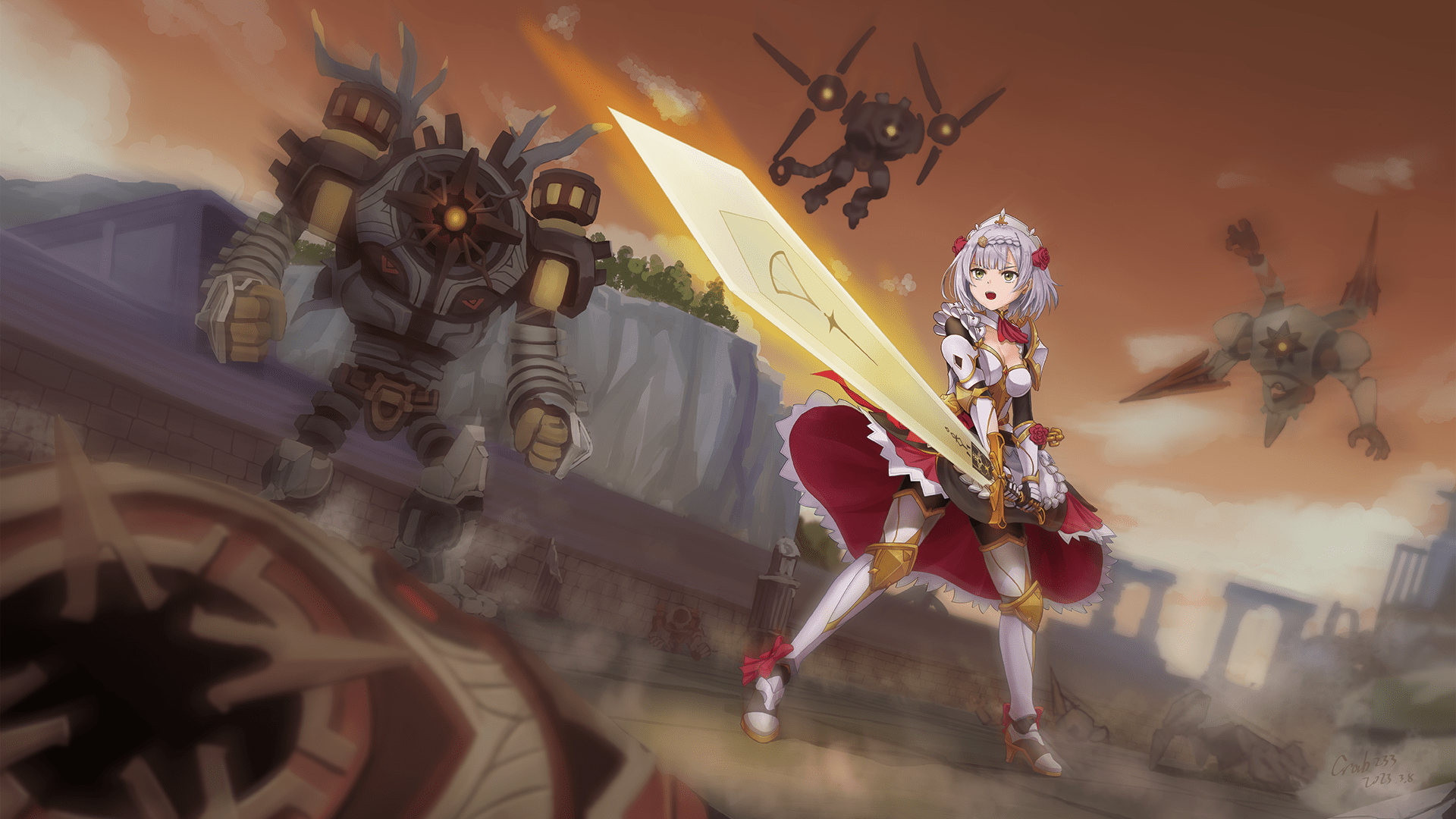 Noelle - Genshin Impact - Image by Jackiexp #4126953 - Zerochan Anime