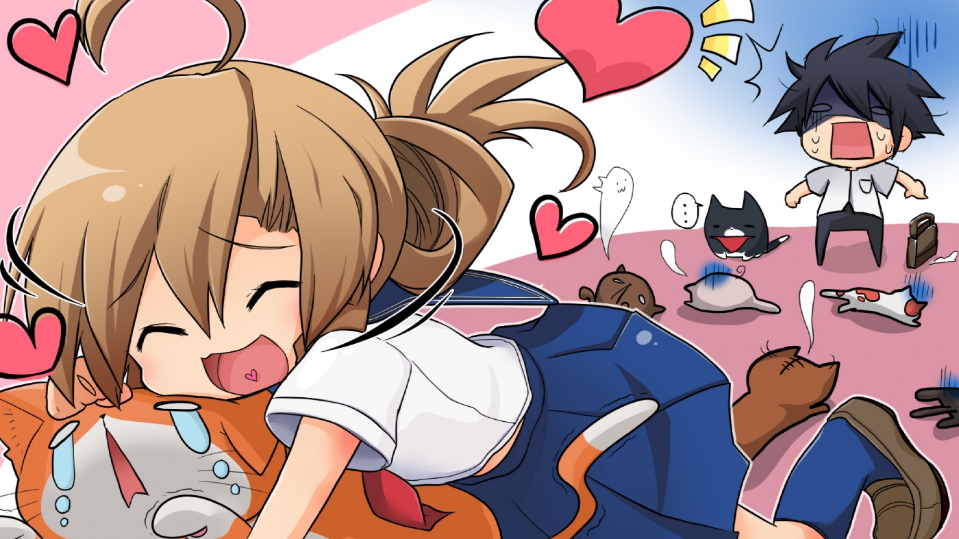 Nyan Koi! Wallpaper 86681 Zerochan Anime Image Board