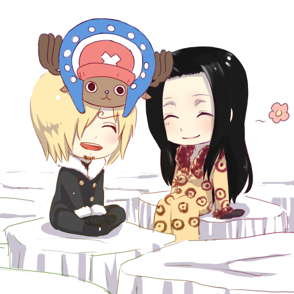 Nico Robin And Chopper