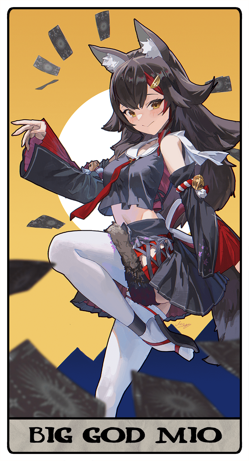 Ookami Mio Mio Channel Image by M.Q 3869352 Zerochan Anime Image