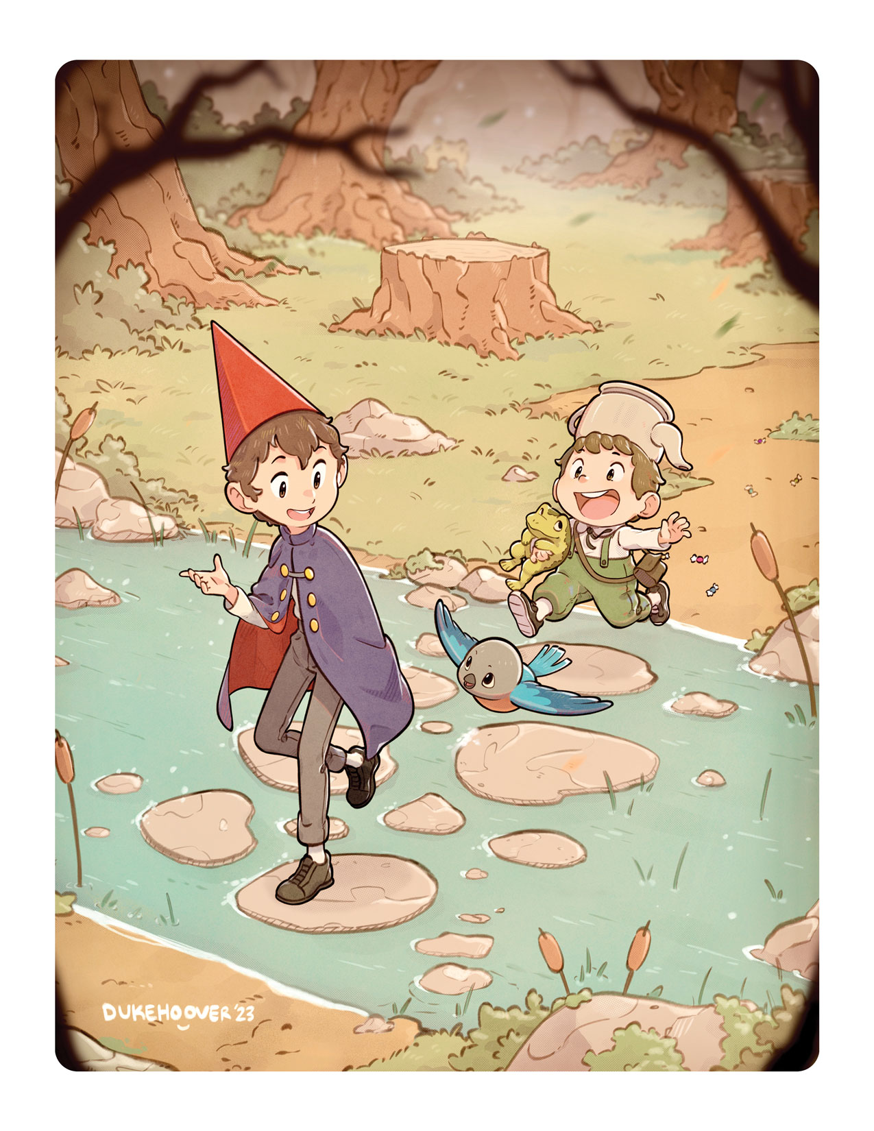 Over The Garden Wall Cartoon Network Image by DukeHooverArt