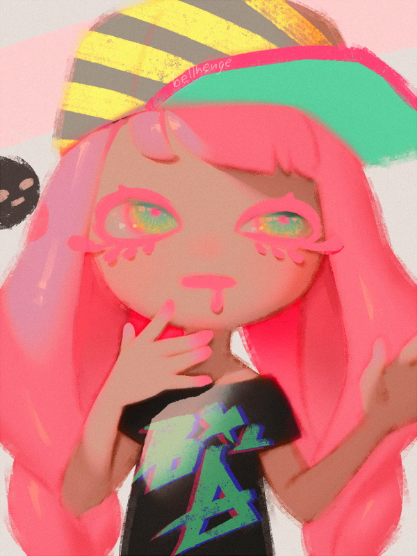 Paruko (Harmony (splatoon)) Splatoon Mobile Wallpaper by Bellhenge