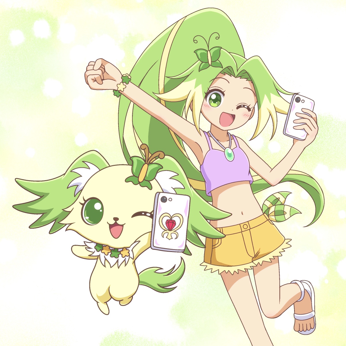 Peridot (Magical Change) Peridot (Jewelpet) Image by Pixiv Id