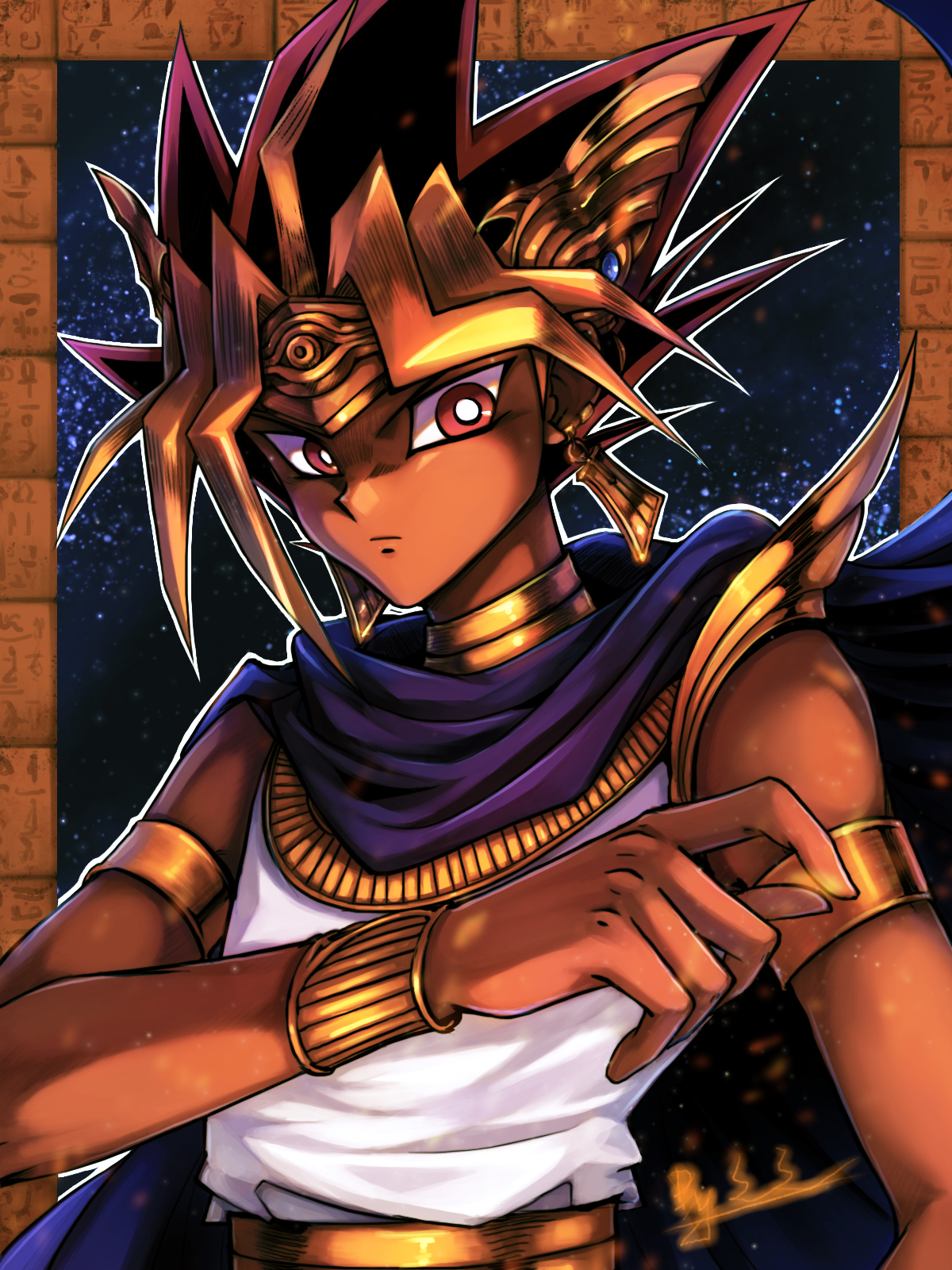Pharaoh Atem - Yami Yugi - Wallpaper by Shine Sapphire #2281271