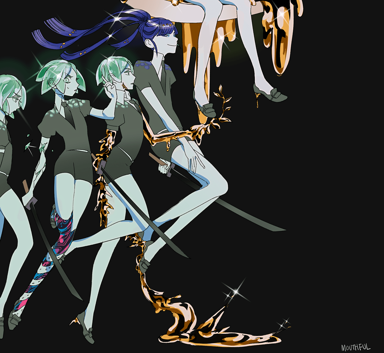 Phosphophyllite (Houseki no Kuni) Image 2235486 Zerochan Anime Image