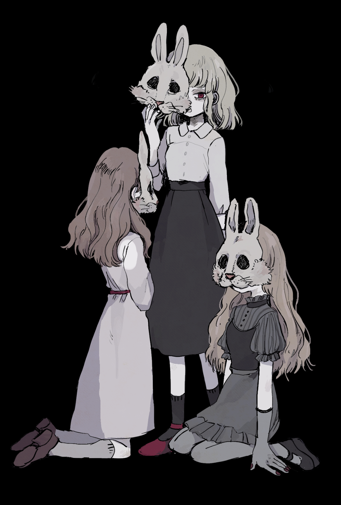 Rabbit Mask Zerochan Anime Image Board