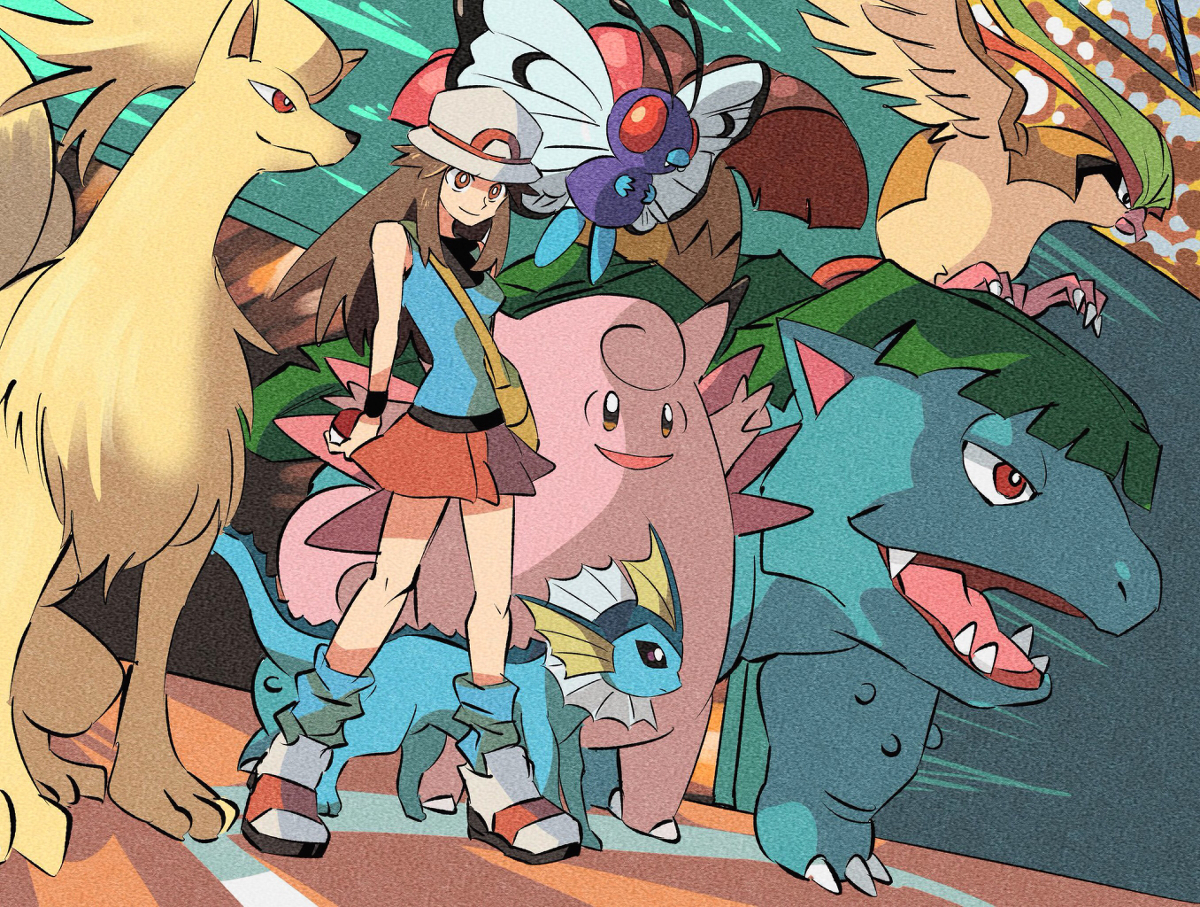 Pokémon Red & Green Image by Zianazu 3234700 Zerochan Anime Image Board