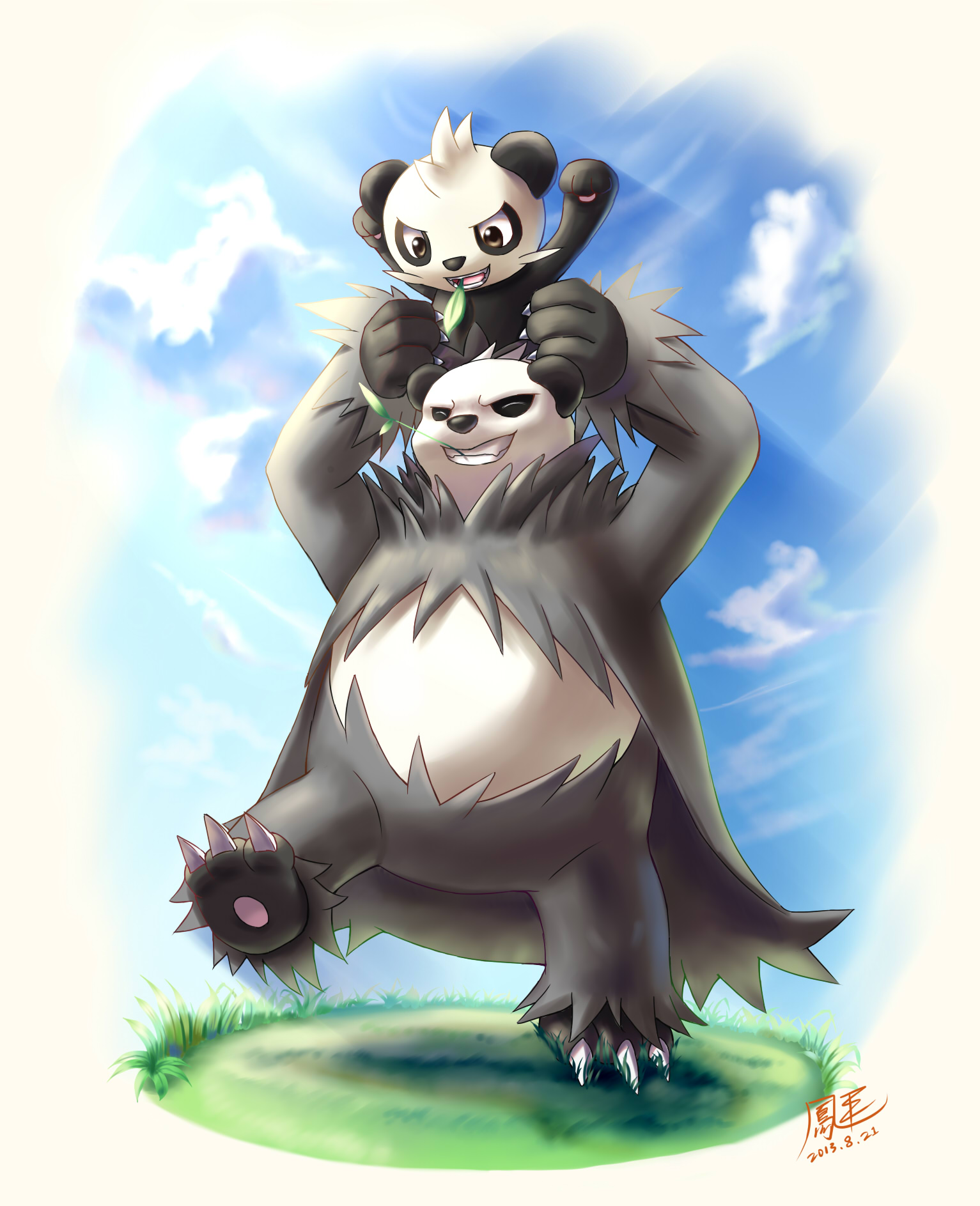 Pangoro Pokémon Zerochan Anime Image Board