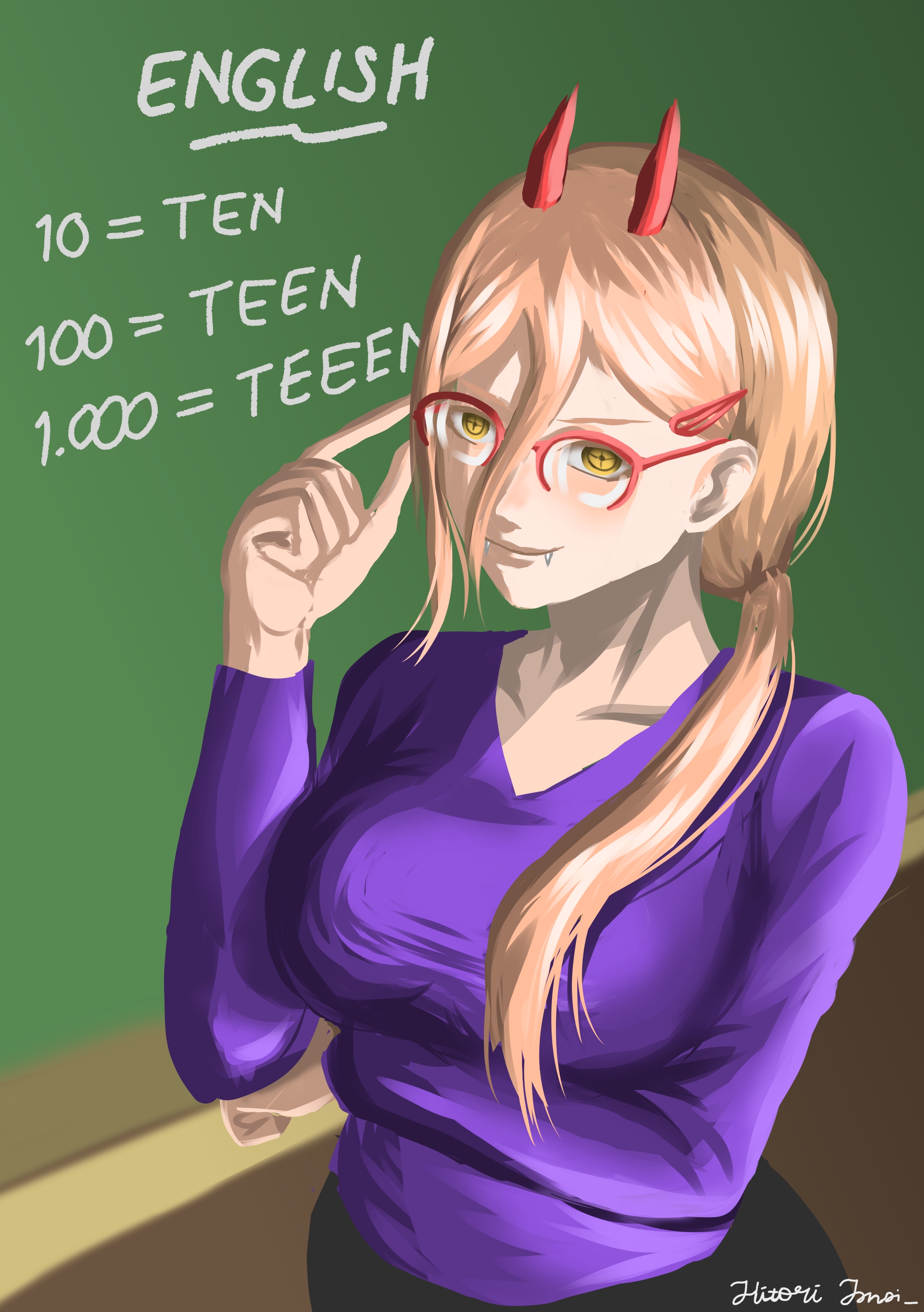 Power Chainsaw Man Image by Hitori Janai 3853597 Zerochan Anime