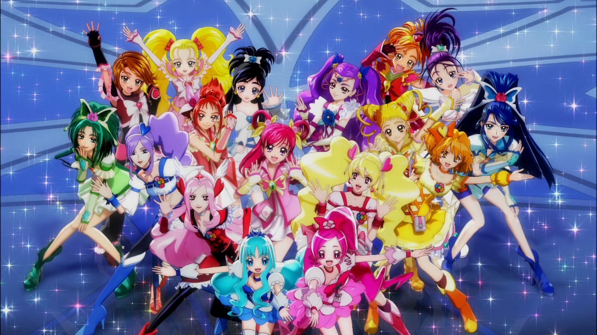 Pretty Cure Series Wallpaper 823596 Zerochan Anime Image Board