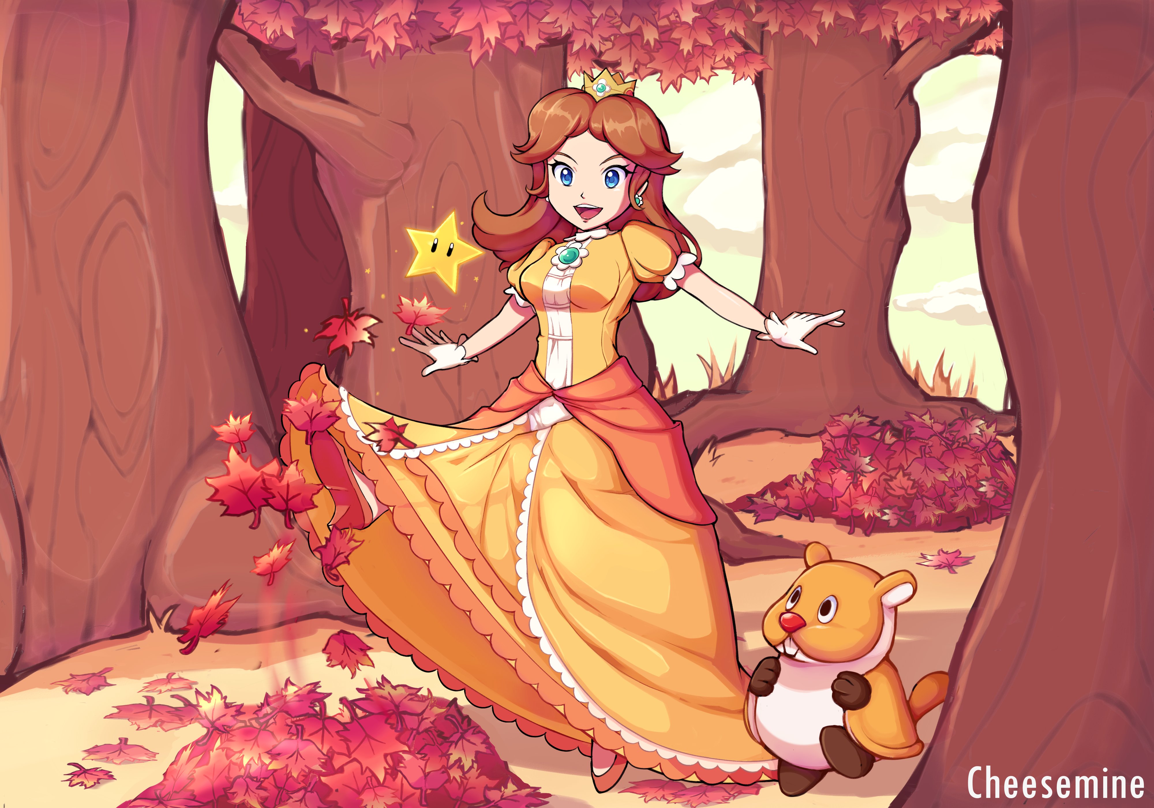 Princess Daisy Super Mario Bros. Image by Cheesemineart 3153675