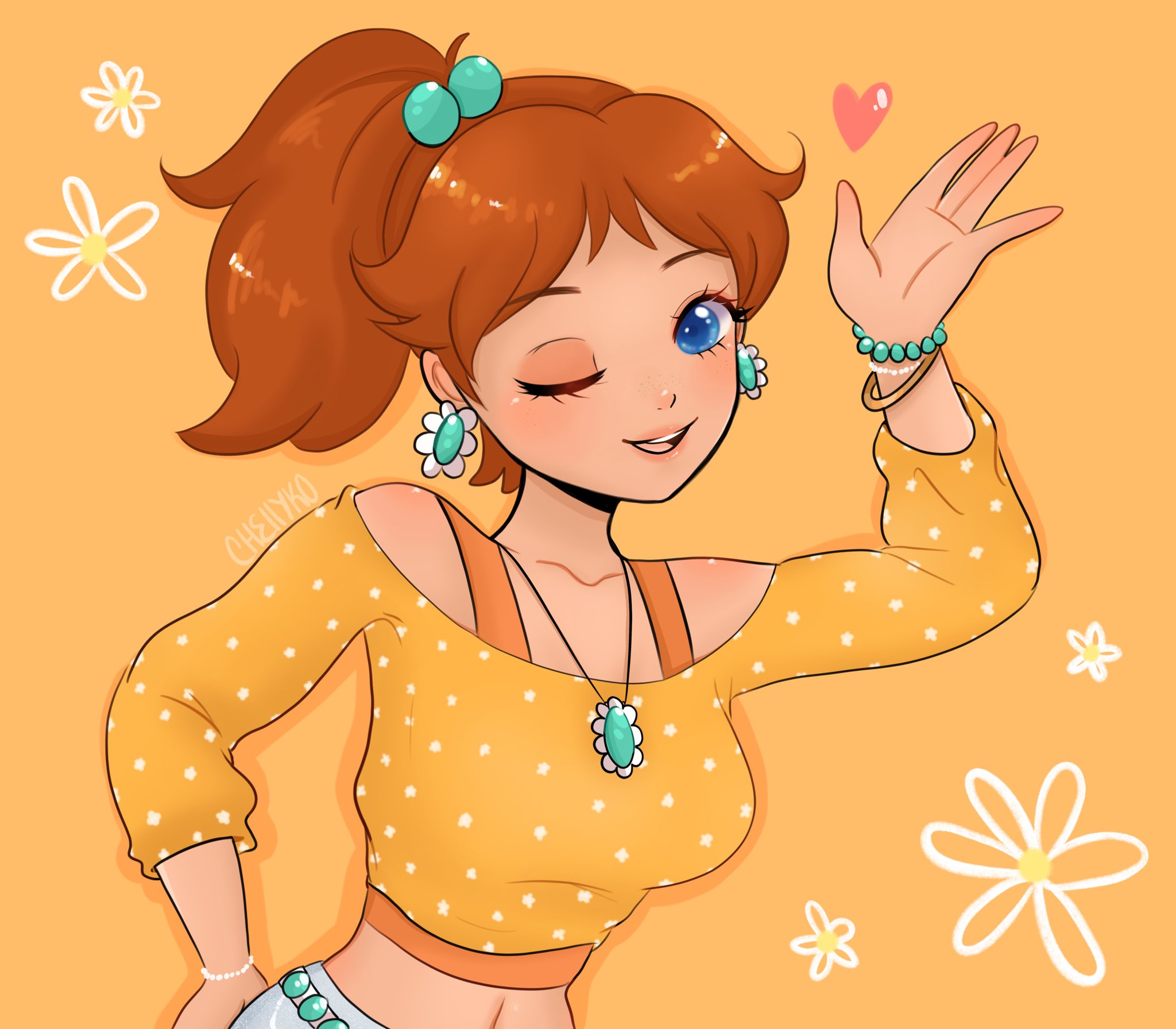 Princess Daisy Super Mario Bros. Image by Chellyko 3426912