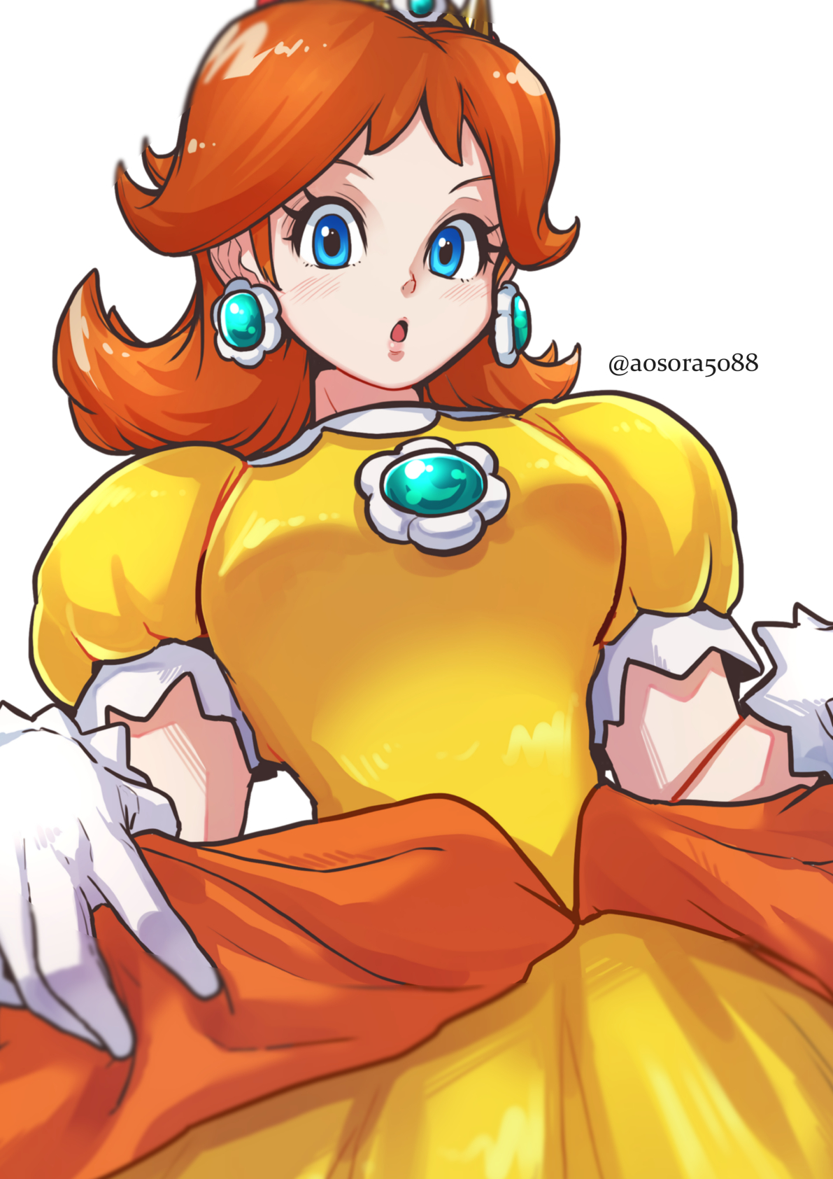 Princess Daisy - Super Mario Bros. - Image by aosora5088 #3993528 - Zerochan Anime Image Board